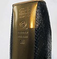 "Armadillo", Alexander McQueen (British, founded 1992), snakeskin, leather metal, wood, synthetic, British